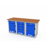 Верстак трехтумбовый WOKER PRO 3242.F30.1800 Верстак трехтумбовый WOKER PRO 3242.F30.1800